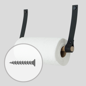 Keukenrolhouder aan wand